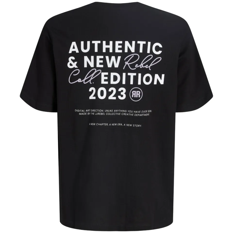 JJ Rebel JUNIOR T-shirt met backprint zwart, foto 5