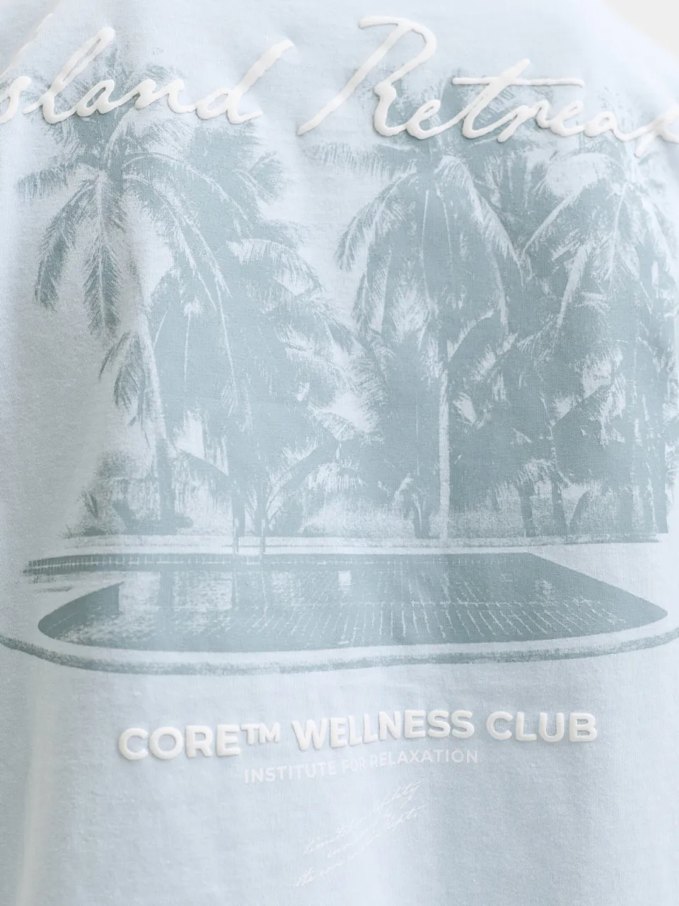 Jack & Jones T-shirt met backprint lichtblauw, foto 8