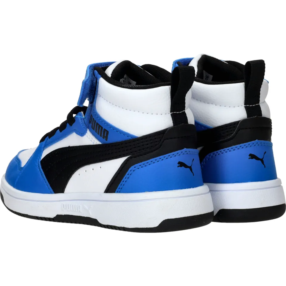 Puma Rebound V6 Mid hoge sneakers wit, foto 5