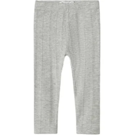 NAME IT MINI legging grijs melange