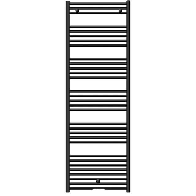 Go by Van Marcke Handdoekradiator Van Marcke Basic 180/060 174.2x60 cm 900W Mat Zwart