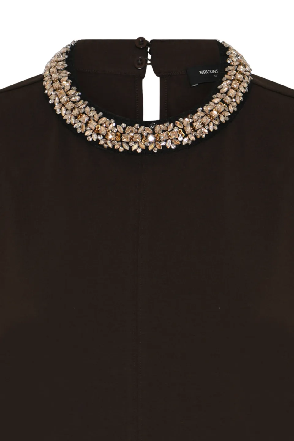Bruuns Bazaar Alnusbbverena blouse donkerbruin, foto 7