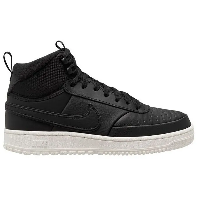Nike Court Vision Mid Winter hoge sneakers zwart, foto 2