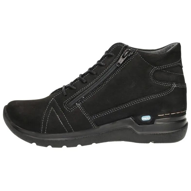 Wolky Why Antique veterboot zwart, foto 3