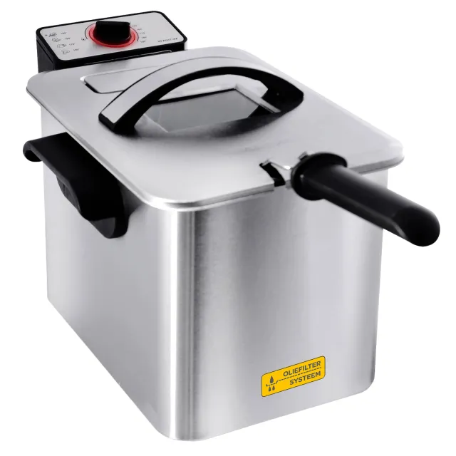 Inventum GF645F frituurpan grijs