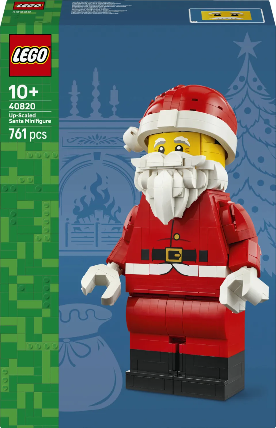 Lego Seasons and Occasions Grote Minifiguur van de Kerstman - Kerst Speelgoed voor Kinderen 40820, foto 3