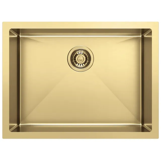 Sapho Zenith inbouw wastafel goud