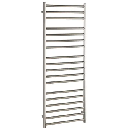 EH Design Radiator Athena 50x140 cm Geborsteld RVS