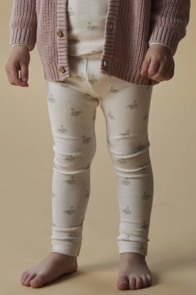 Lil' Atelier Mini legging ecru, foto 3