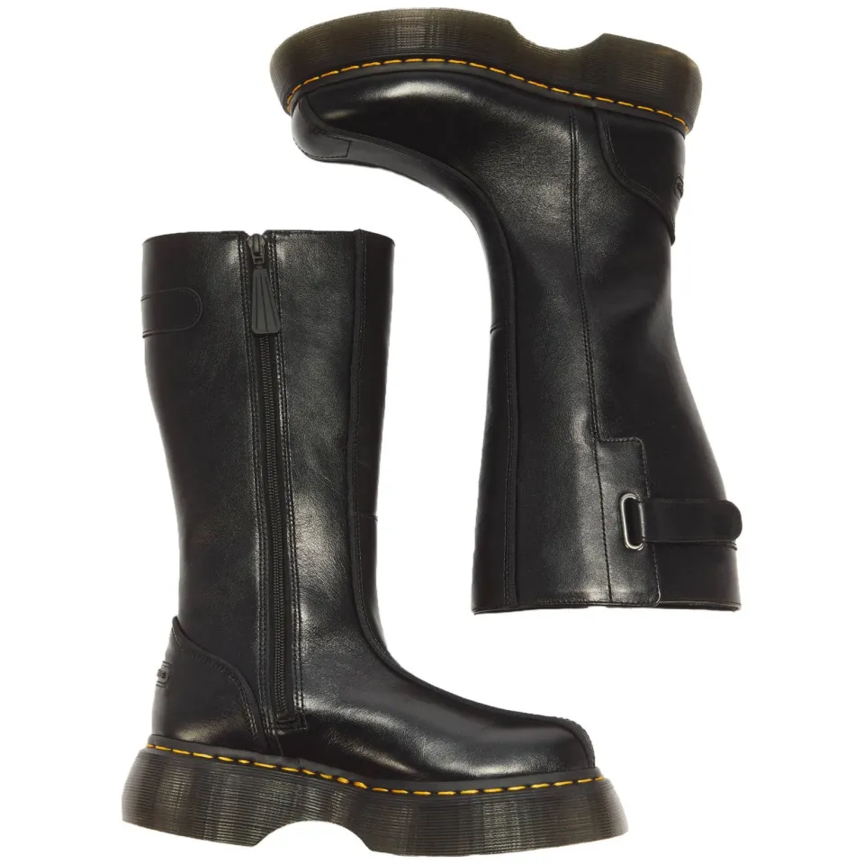 Dr. Martens Buzz Hi leren laarzen - zwart, foto 3