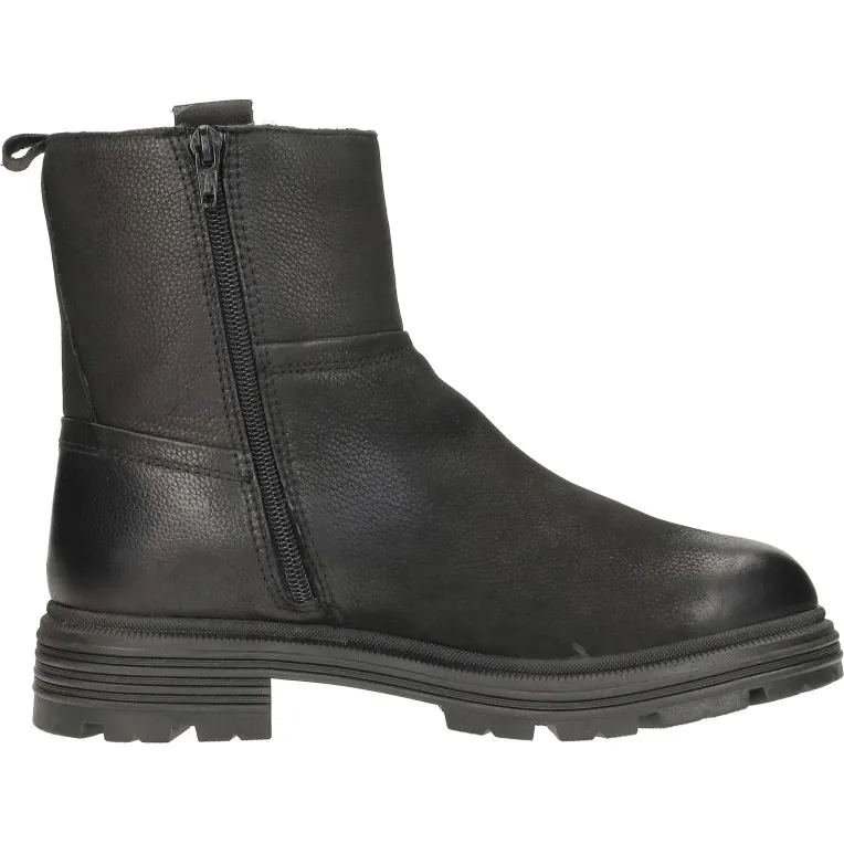 Sub55 Nizza enkellaarsjes zwart