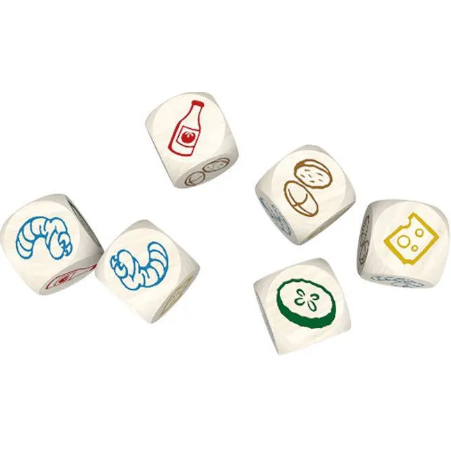 999 Games Regenwormen Junior dobbelspel