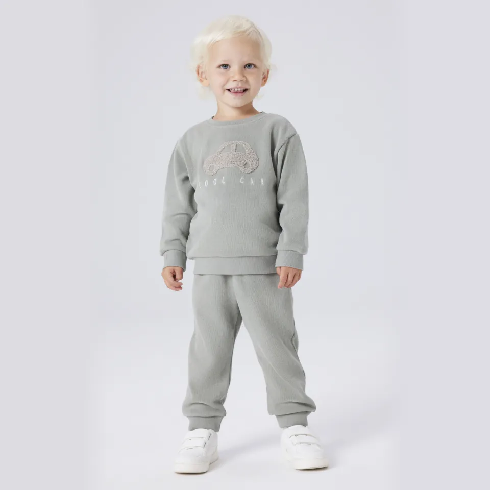 NAME IT MINI sweater lichtgroen, foto 4