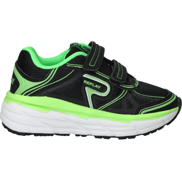 Replay Christal Kid sneakers zwart