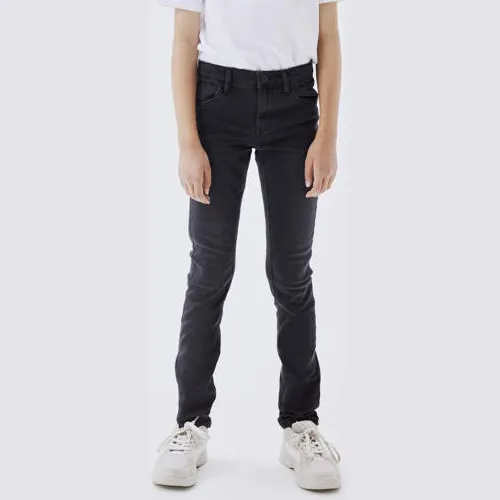 NAME IT KIDS skinny jeans NKMPETE zwart, foto 2