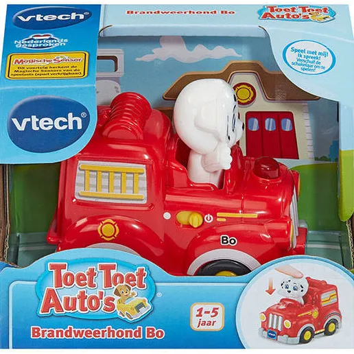 VTech Toet Toet Auto's brandweerhond Bo speelvoertuig rood, foto 2