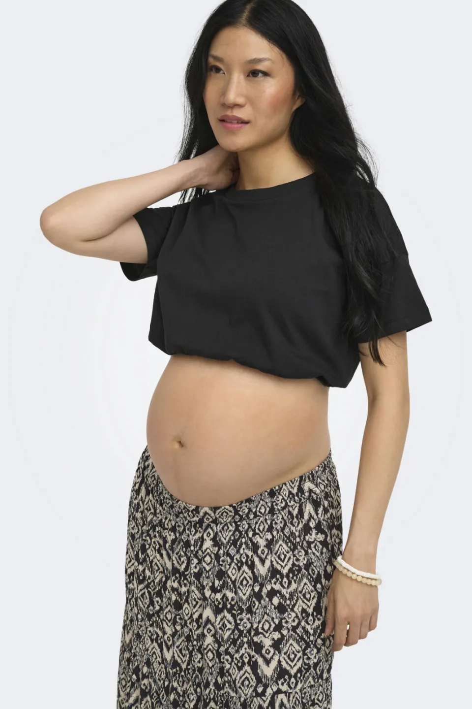 Only Maternity zwangerschaps T-shirt zwart, foto 6