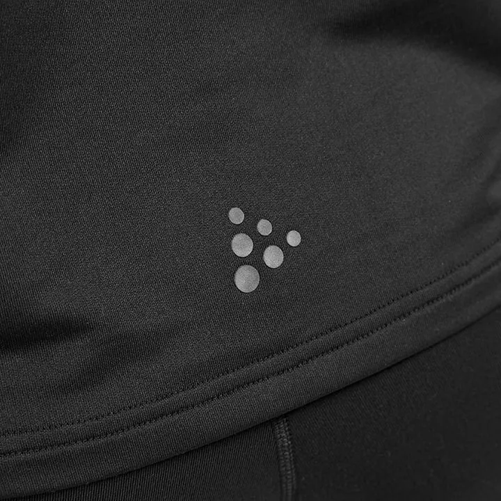 Craft Damesshirt met lange mouwen CORE Gain midlayer zwart, foto 4