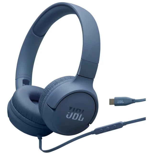 Jbl Tune 520C USB-C On-ear hoofdtelefoon Blauw