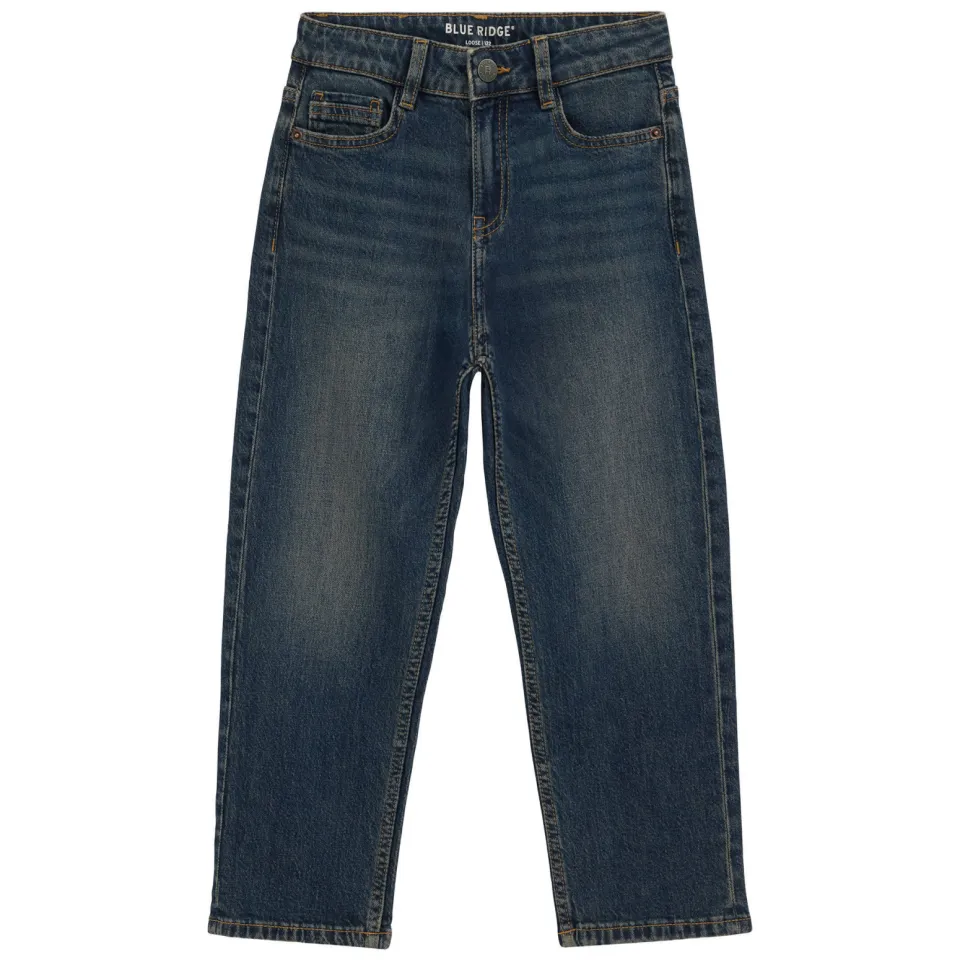 WE Fashion Blue Ridge loose fit jeans - donkerblauw, foto 2