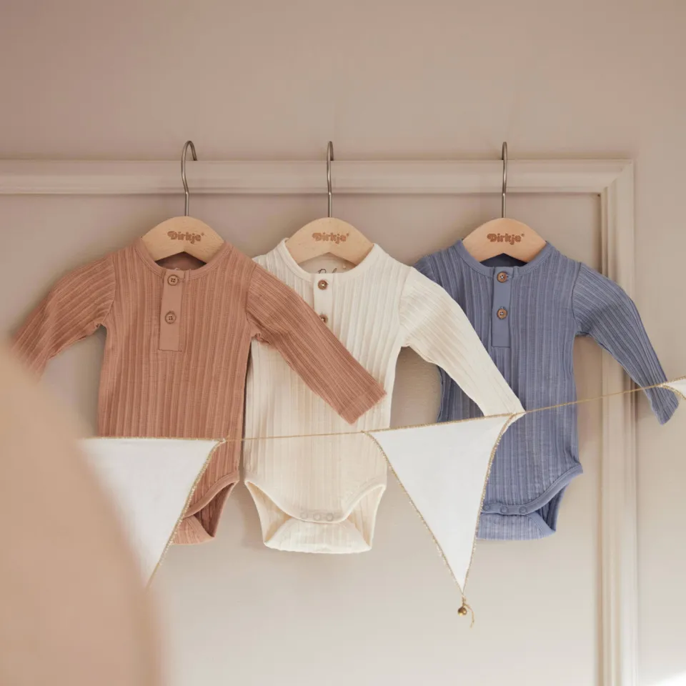Dirkje romper - bruin/blauw/wit (set van 3), foto 2
