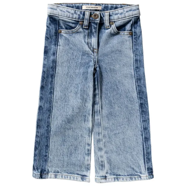 Your Wishes wide leg jeans light blue denim, foto 2