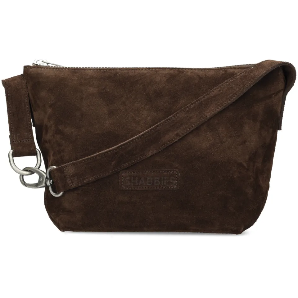 Shabbies Amsterdam Esra crossbodytas donkerbruin, foto 7