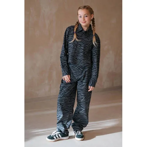 Like Flo Young wide leg cargobroek grijs, foto 4