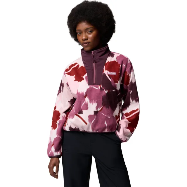 Columbia Sequoia Grove™ II fleece sweater - bordeaux/roze/wit