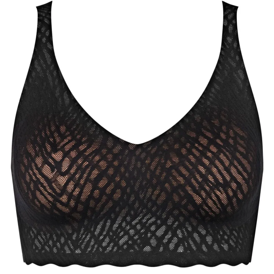 Sloggi ZERO Feel Bliss bralette zwart, foto 3