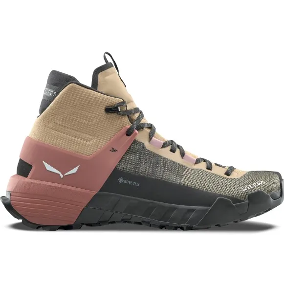 Salewa Wildfire NXT Mid GTX wandelschoenen beige Bruin