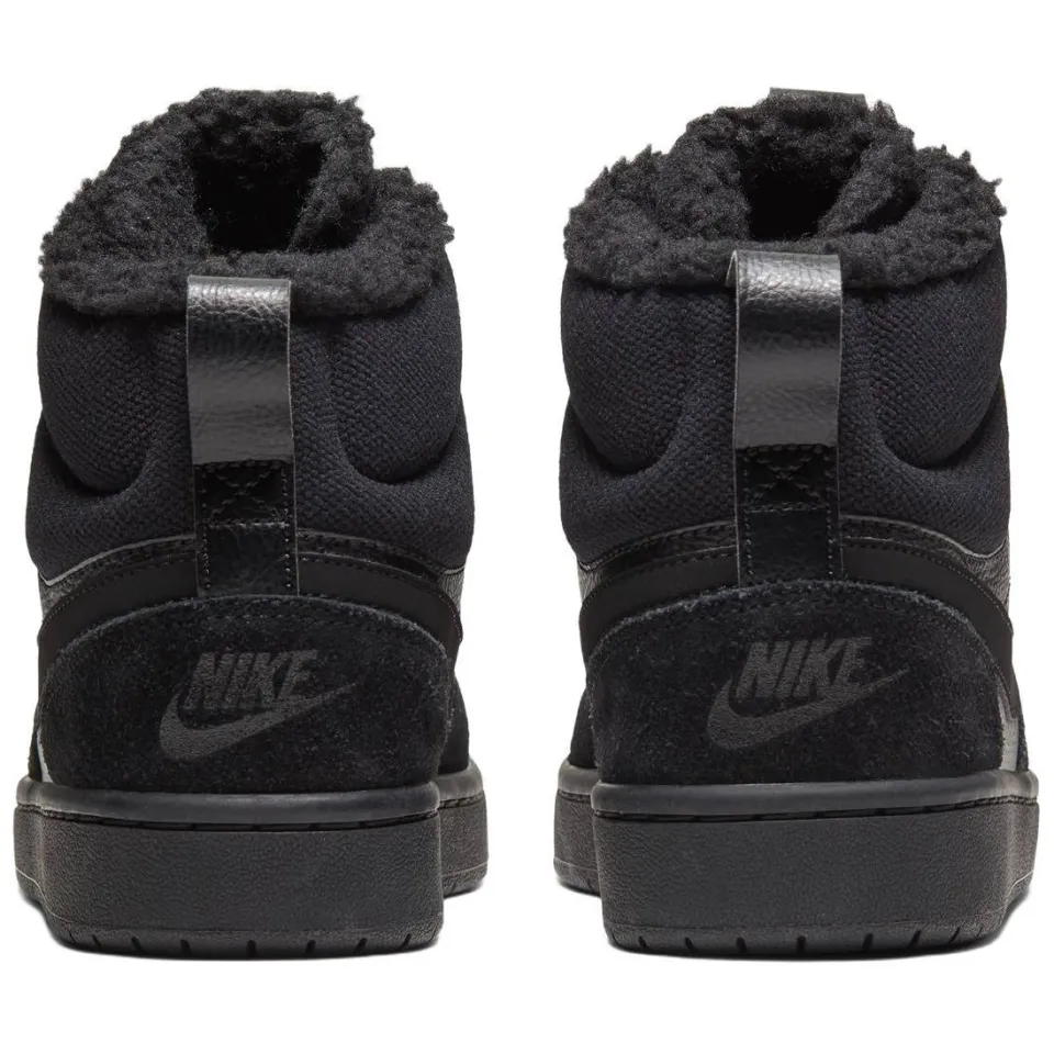 Nike Court Borough Mid 2 hoge sneakers zwart, foto 3