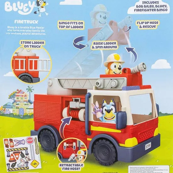 Moose Toys Bluey Brandweerwagen, foto 6