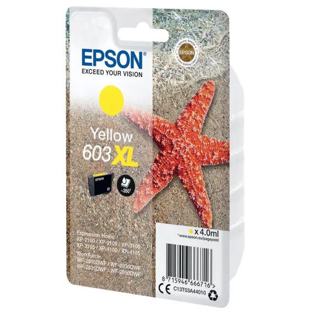Epson 603XL, Geel (Zeester) EPSON