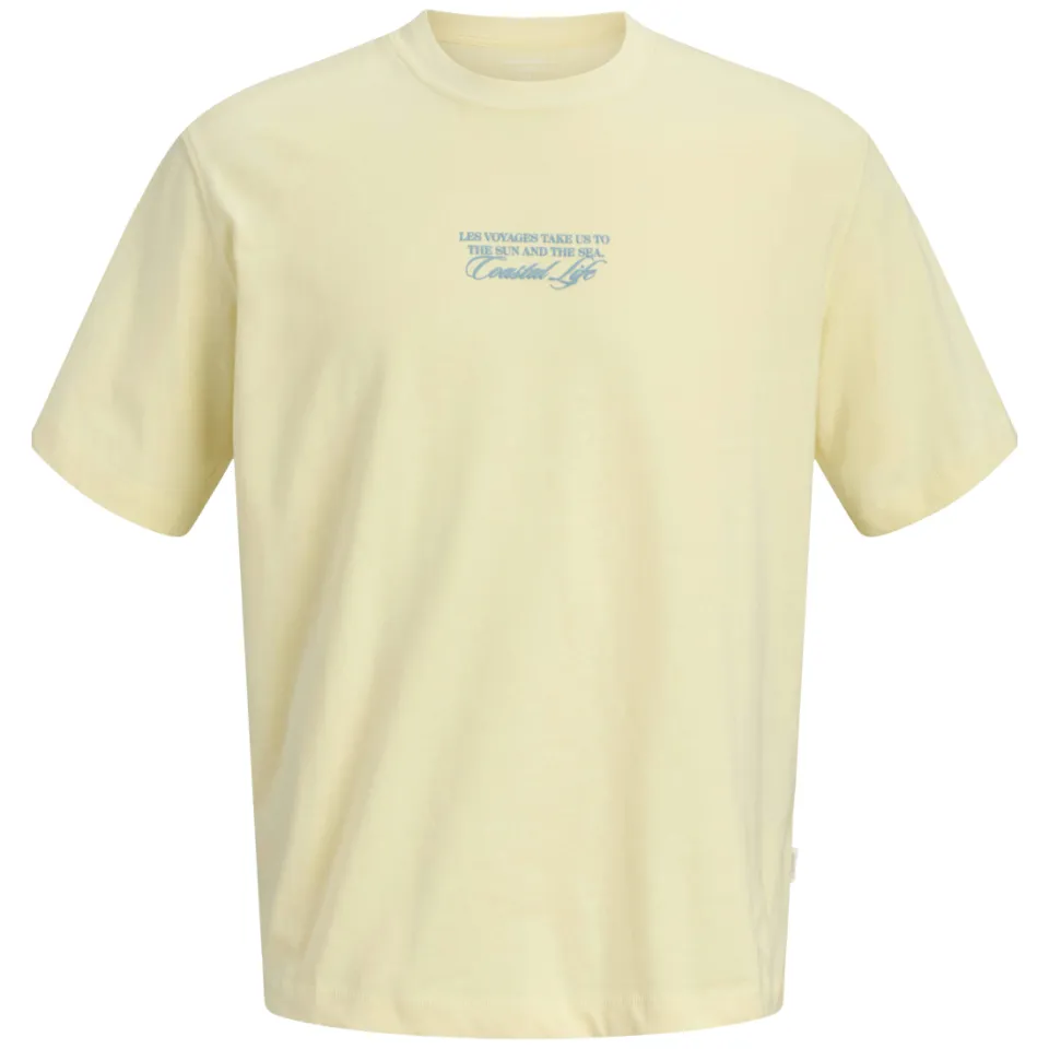 Jack & Jones Junior T-shirt geel, foto 2