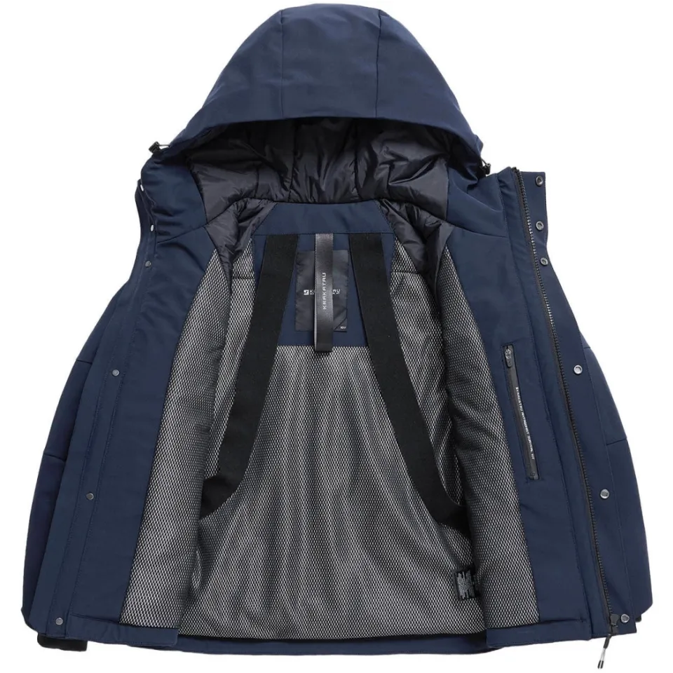 KRAKATAU gewatteerde jas donkerblauw, foto 3