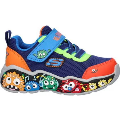 Skechers Play Scene chunky sneakers blauw multi, foto 3