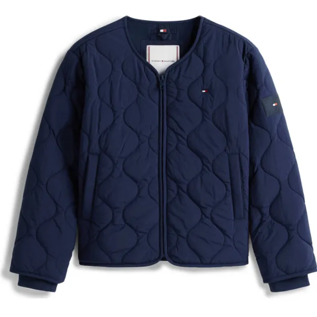 Tommy Hilfiger outdoor jas donkerblauw, foto 2
