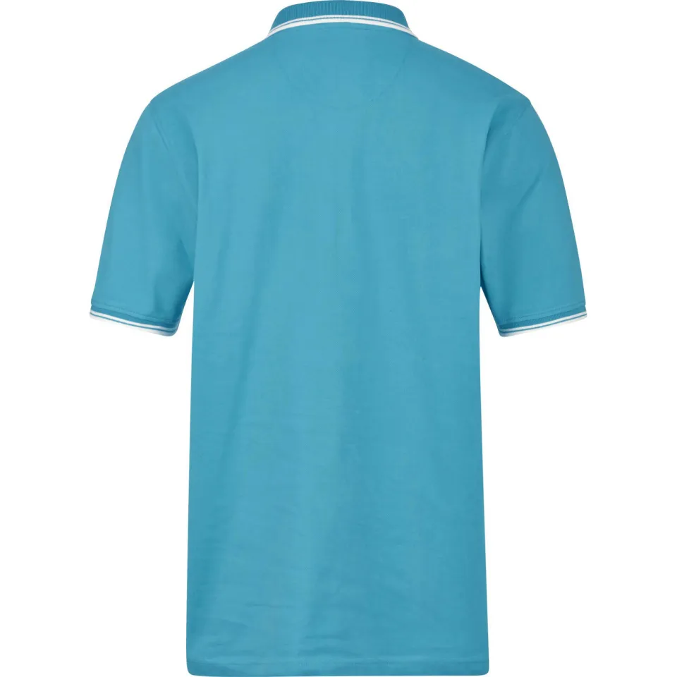 Babista regular fit polo Plus Size - turquoise, foto 3