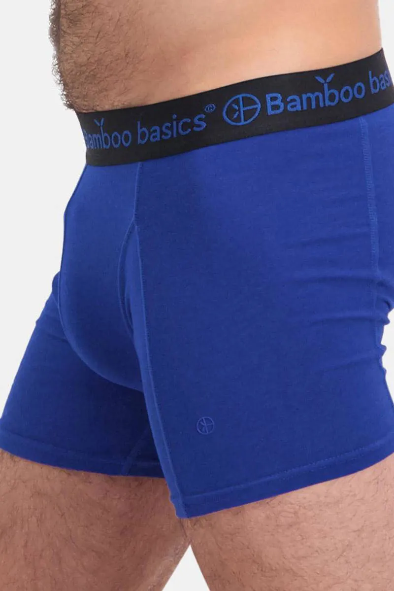 Bamboo Basics boxershort Rico met bamboe (set van 3) blauw/donkerblauw/zwart, foto 7