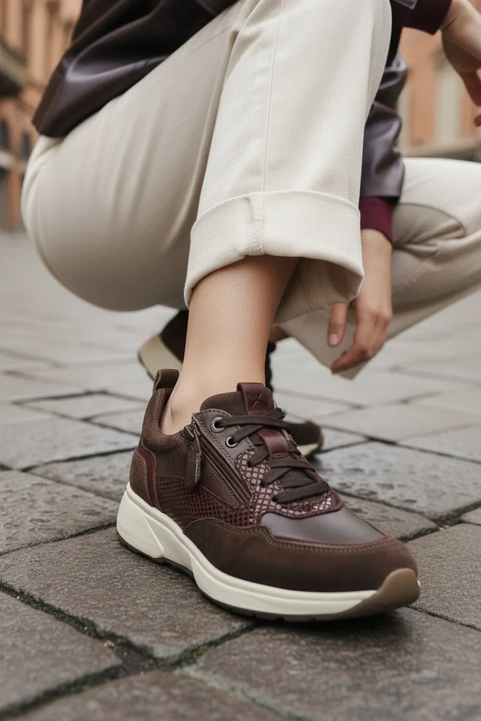Xsensible Grenoble Stretchwalker HX veterschoen bruin, foto 6