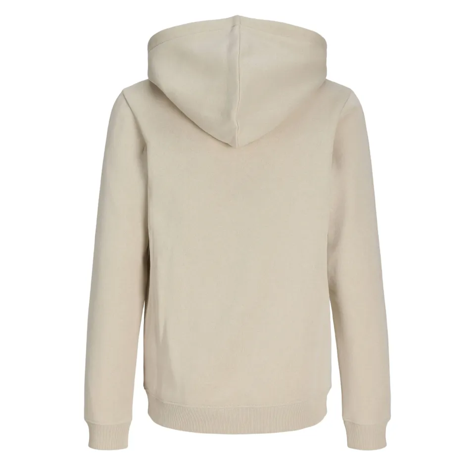 Jack & Jones JUNIOR hoodie met logo - beige, foto 3
