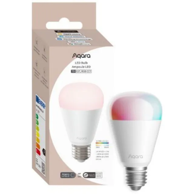 Aqara LED Bulb T2 (RGB CCT, E27) led-lamp Wit