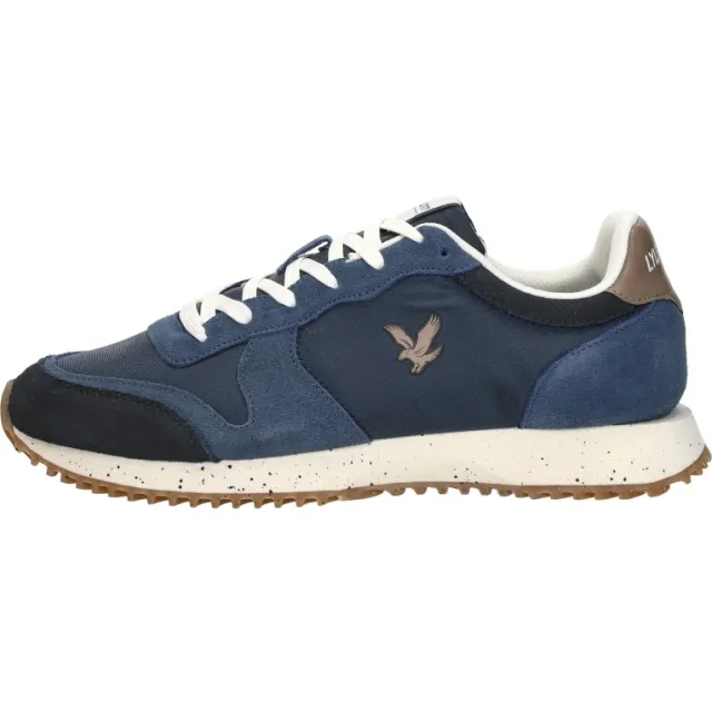 Lyle & Scott Leno lage sneakers blauw, foto 2