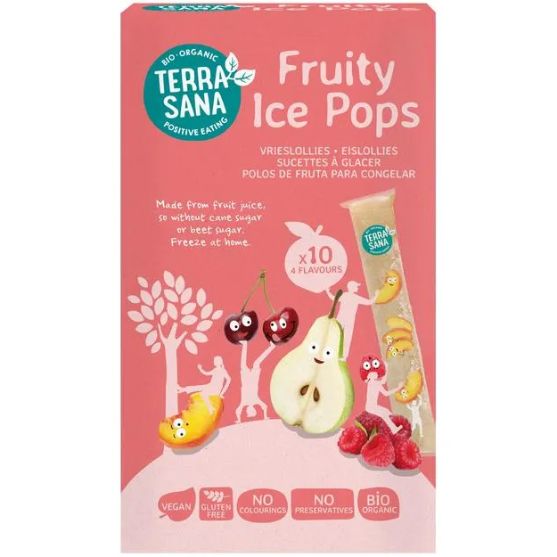 TerraSana Fruity Ice Pops ijslollies, foto 2