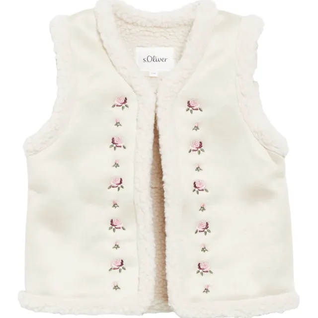 S.Oliver gebloemd gilet - beige, foto 2