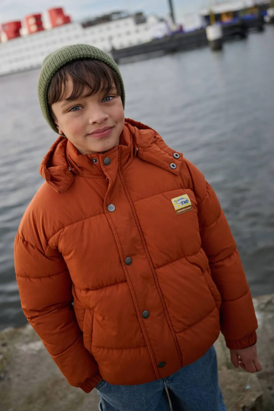Tumble 'n Dry Bobbie winterjas donker oranje, foto 5