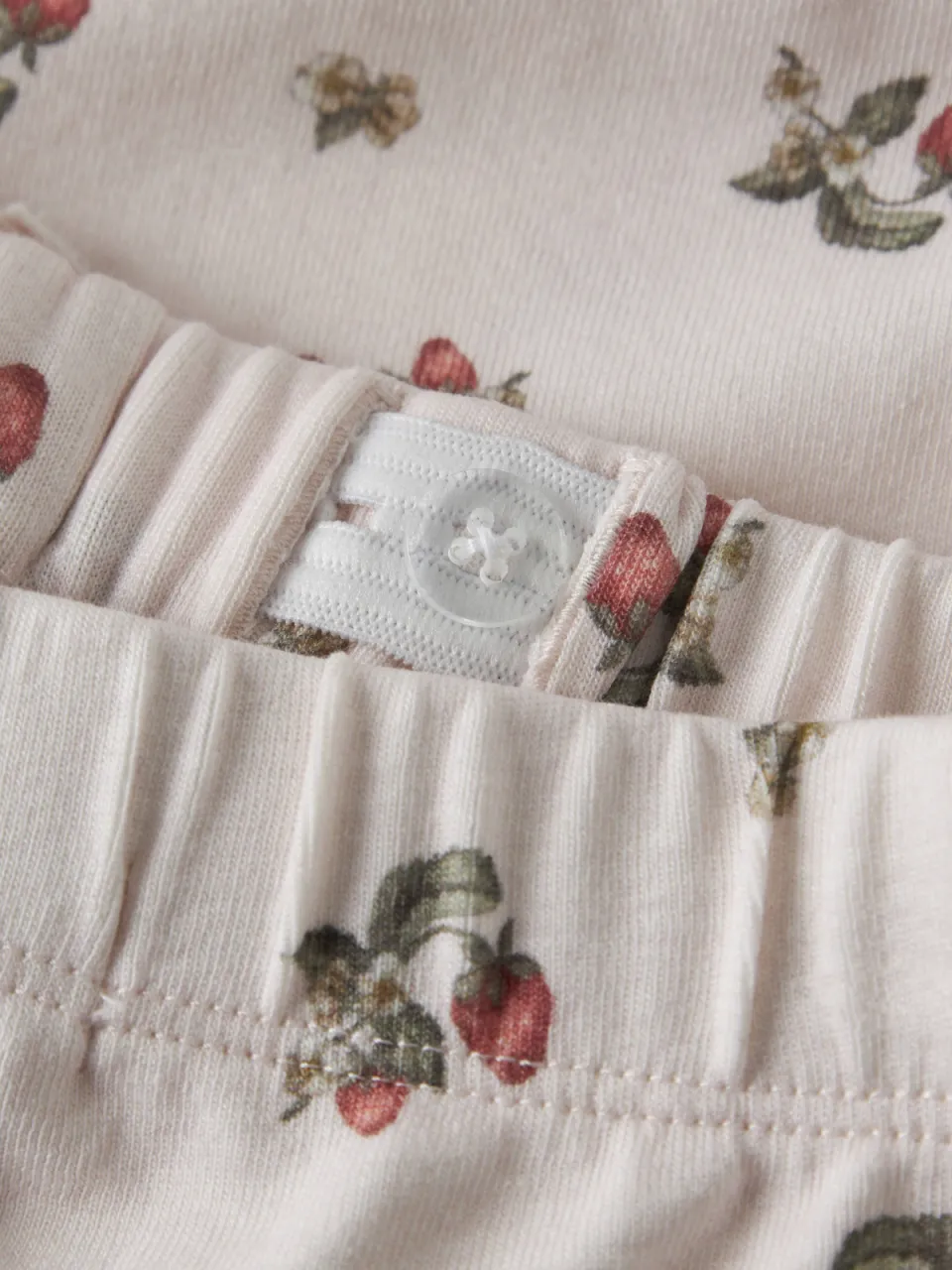Lil' Atelier MINI regular gebloemde casual short crème, foto 4