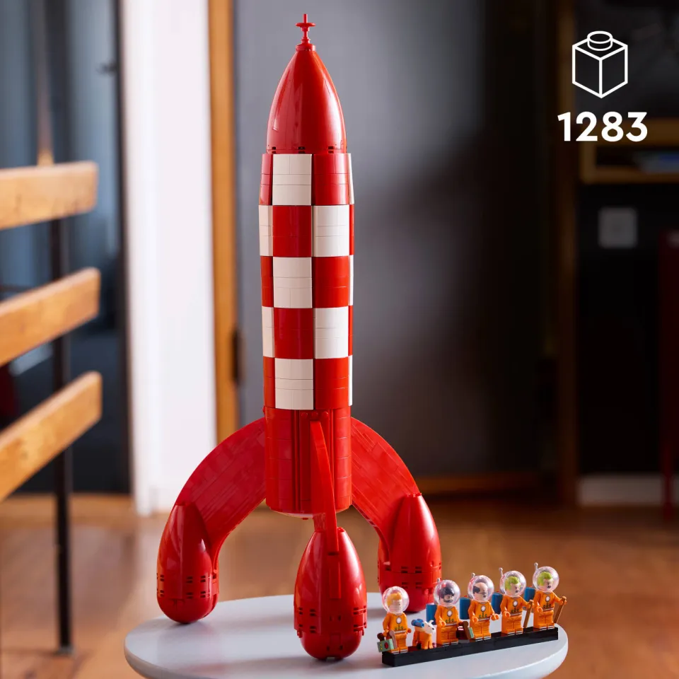 Lego IDEAS Kuifje maanraket 21367, foto 4