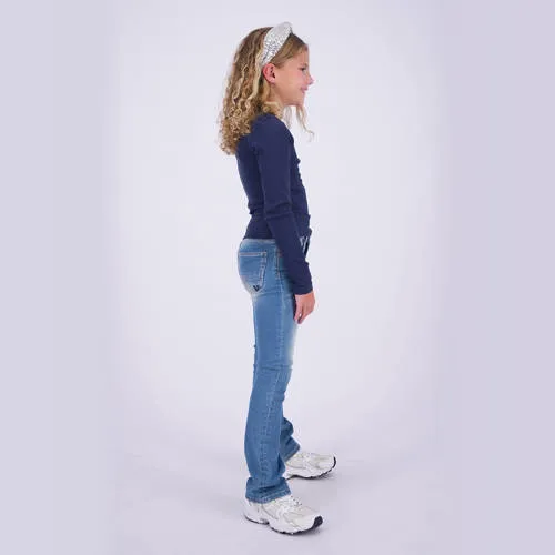 Vingino Brianna flared jeans - lichtblauw, foto 3